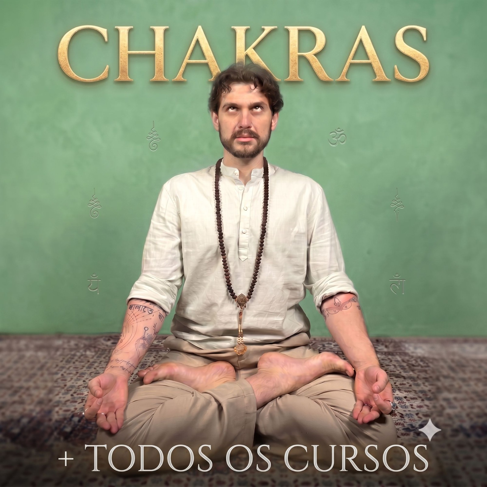 Todos os Cursos: Chakras, Jornada, Atma e Pranayama