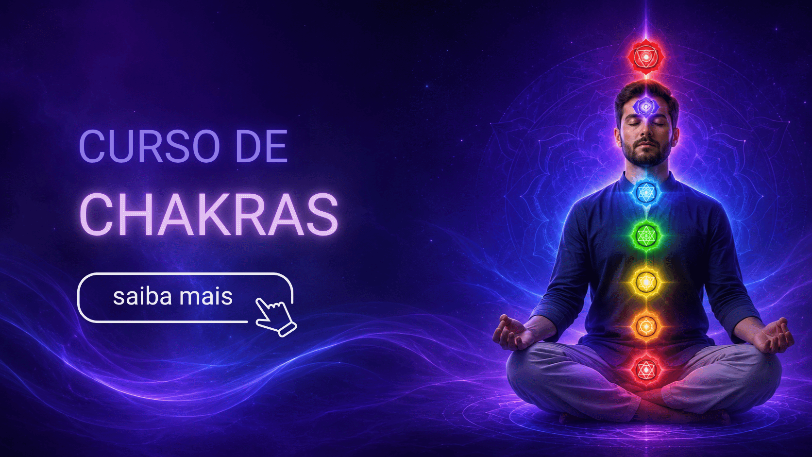Banner do curso de Chakras